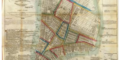 New York historische kaarten